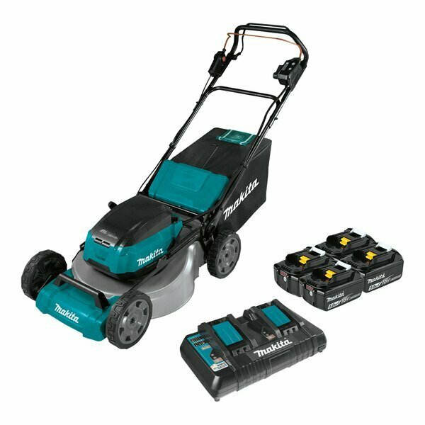 Makita 36V 18V X2 LXT 21'' Cordless Self-Propelled Commercial Lawn Mower Kit W/ 4 Batteries 200XML08PT1